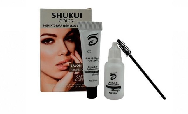 Pigmento para teñir cejas y pestañas - SHUKUI