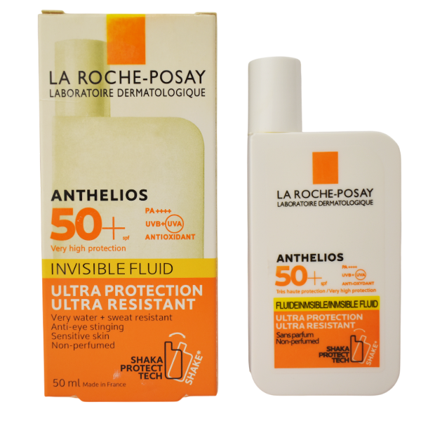 Protector solar Anthelios 50spf LA ROCHE POSAY sin color
