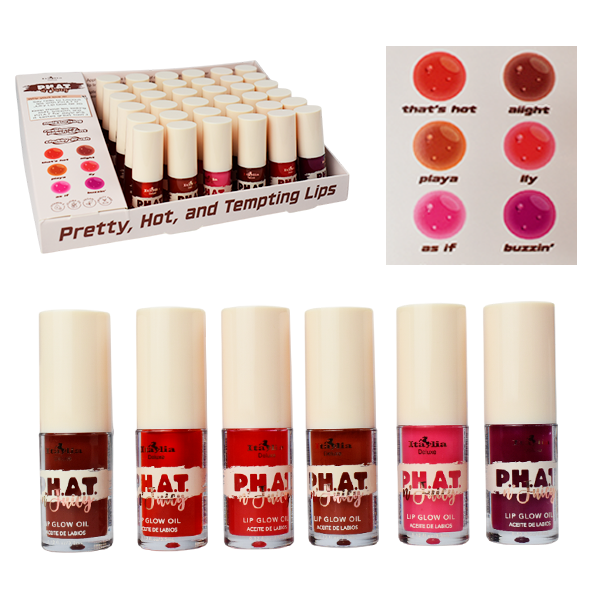 Brillo Labial Líquido con Extracto de Frutas de Italia Delux