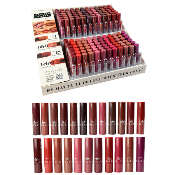 Labial Mousse Matte de Italia Delux