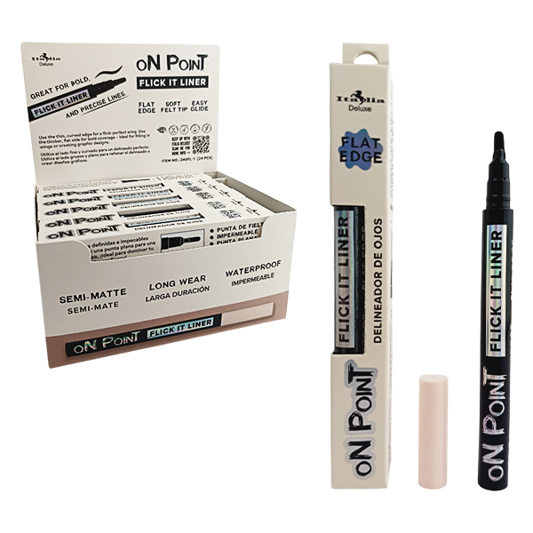 Delineador de ojos On Point Flick It de Italia Delux