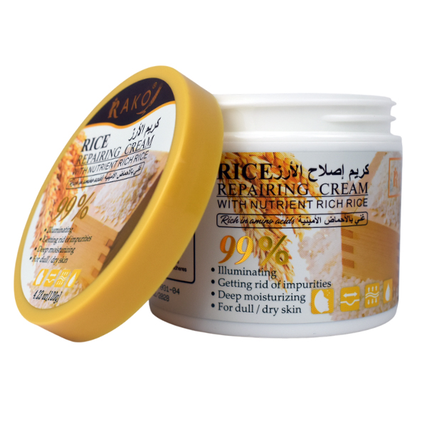 Crema Reparadora con Extracto de Arroz Rako