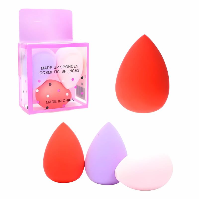 Mini Esponja huevito correct colores surtidos