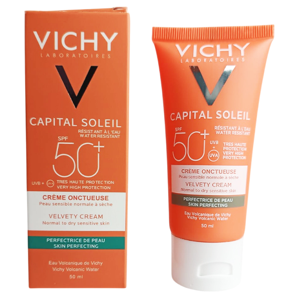 Crema Protectora Cremosa SPF50+ 50 ml Vichy Capital Soleil
