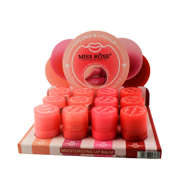 Balsamo hidratante en presentacion silindrica MISS ROSE