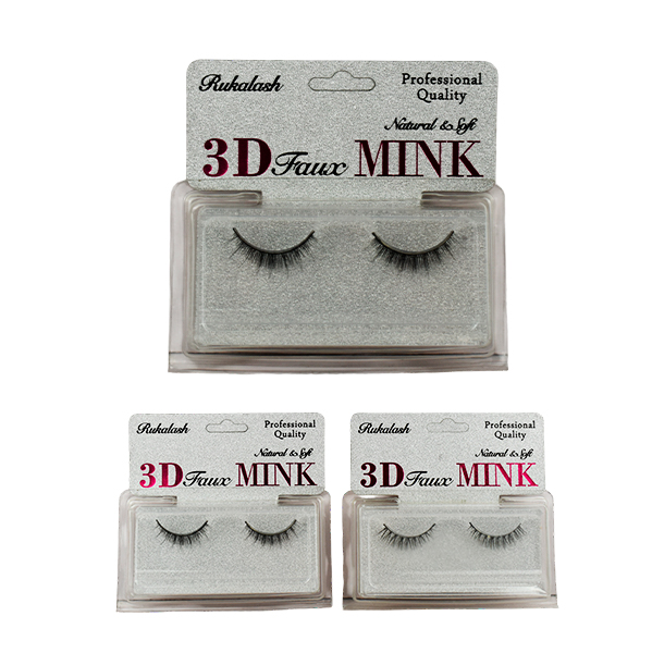 Pestañas faux mink 3D - Rukalash