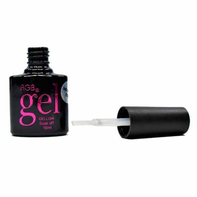 Top para uñas No Wipe RGB 10 ml envase negro