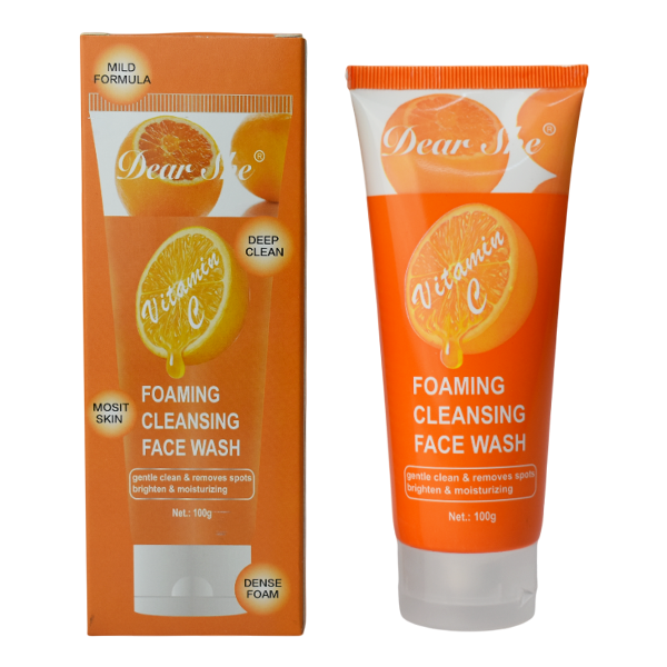 Limpiador facial de vitamina C Dear She