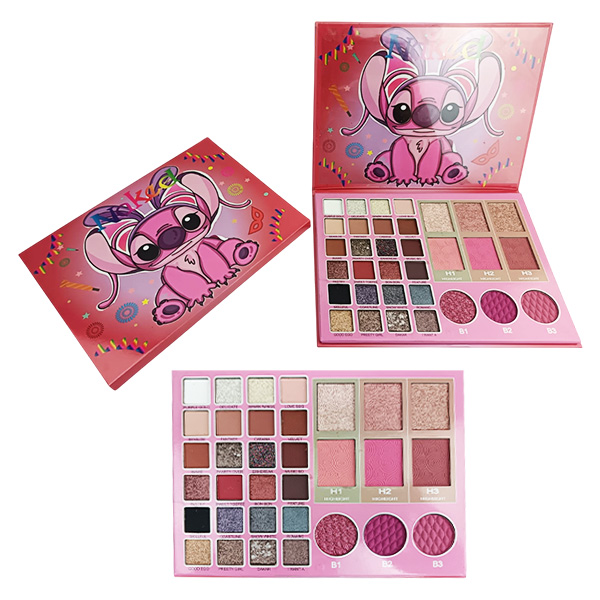 Paleta de sombras con 33 tonos diferentes con presentación Angel Stitch de Naked Flower