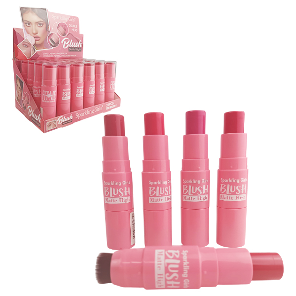 Rubor en Barra mate Duo con bocha difuminadora