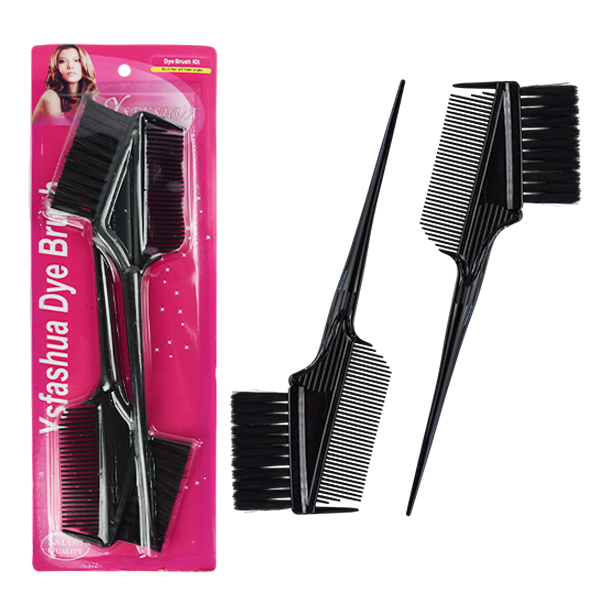 Duo Peine y Cepillo para Coloración de Cabello Ysfkshua