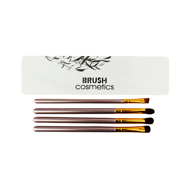 Set de brochas de 4 piezas - Brush Cosmetic
