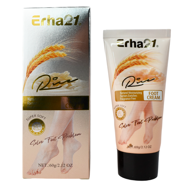 Crema Para Pie Erha 21 Con Extracto De Arroz 60Gramo