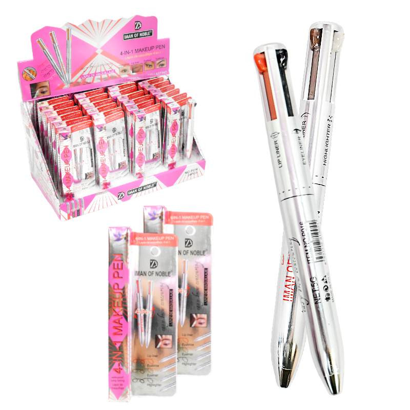 Lapiz De Maquillaje Multiusos 4 en 1 Iman Of Noble