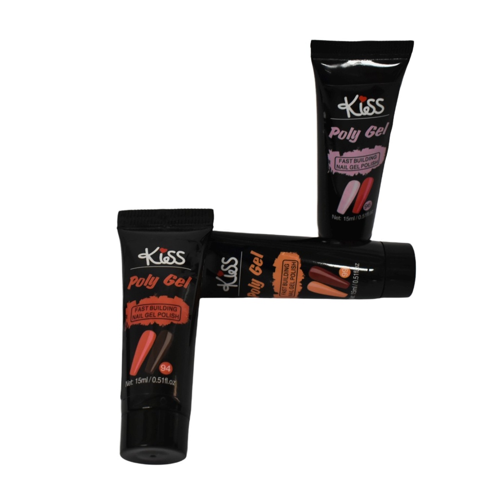 Polygel térmico para uñas Kiss 15ml