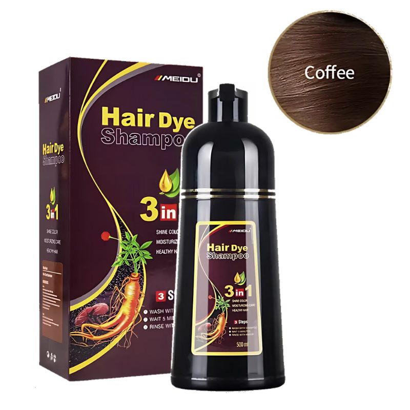 Shampoo con tinte 3 en 1 HIMEIDU 500ml Surtido