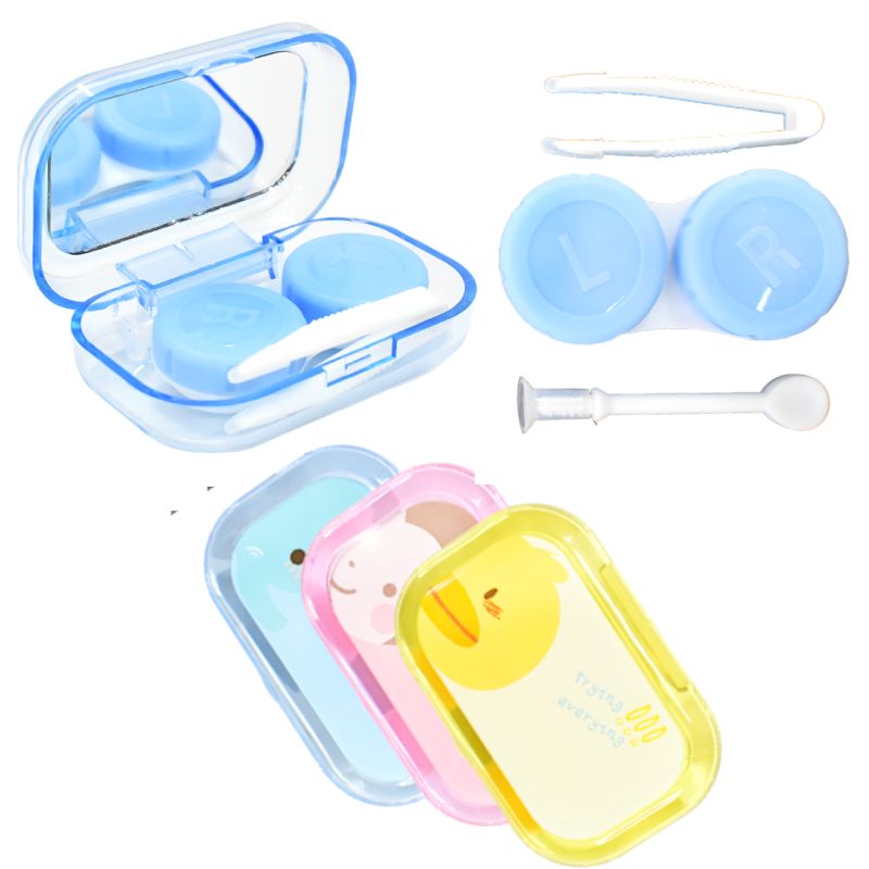 Estuche Para Lentes De Contacto Xiudou Colores Surtidos