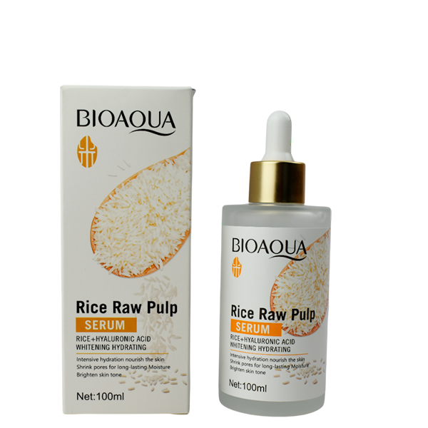 Suero facial pulpa de arroz + acido hialuronico 100ml BIOAQUA