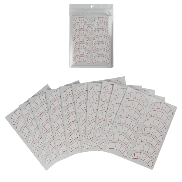 Plantillas de medidor de pestañas