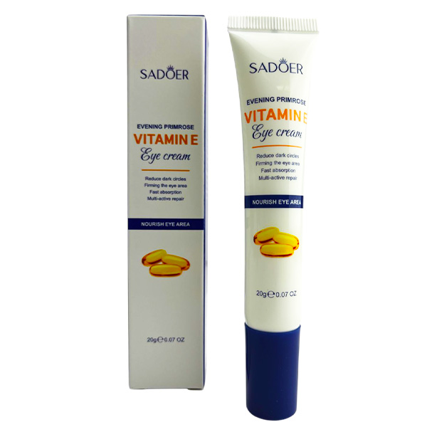 Crema para ojeras con vitamina E - Sadoer