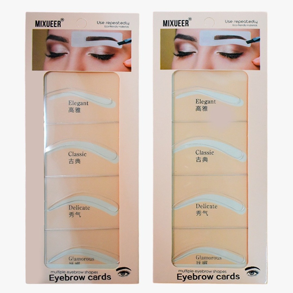 Moldes de Distintos Estilos Para Cejas Mixueer
