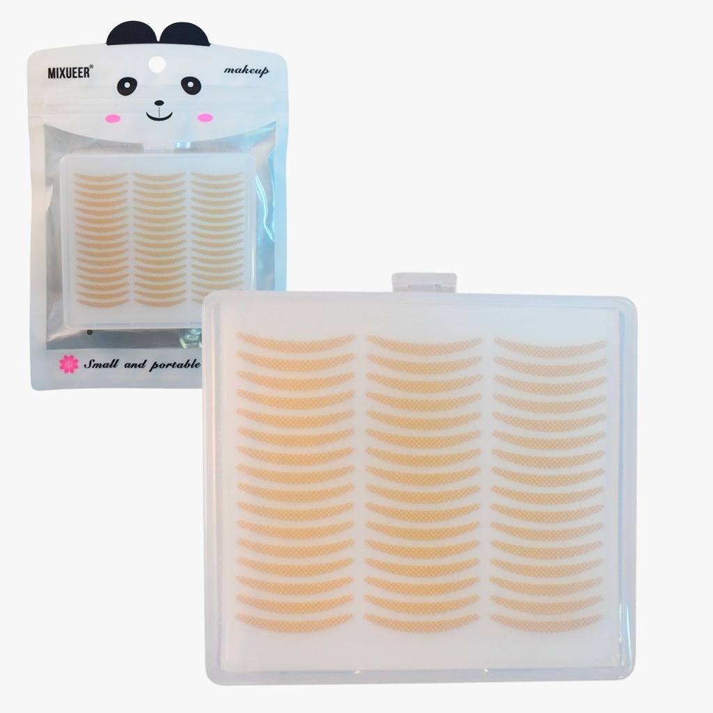 Stiker Para Pestañas Mixuer en Empaque de Panda