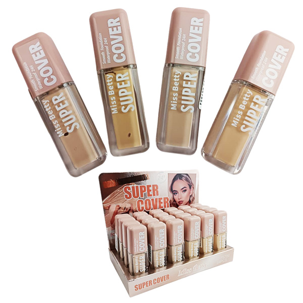 Corrector líquido en tonos surtidos Super Cover - Miss Betty