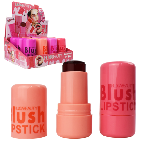 Lisptick multiusos en presentacion de gelatiina HUXIABEAUTY QQSOFT