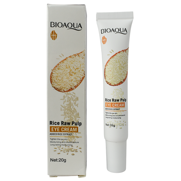 Crema facial para el contorno de ojos con pulpa cruda de arroz 20g - Bioaqua