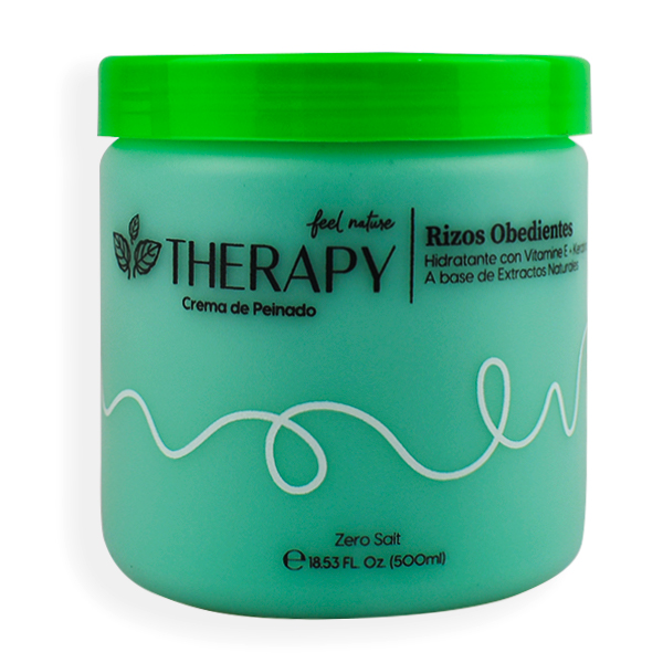 Crema para cabello en tarro rizos obedientes - Therapy