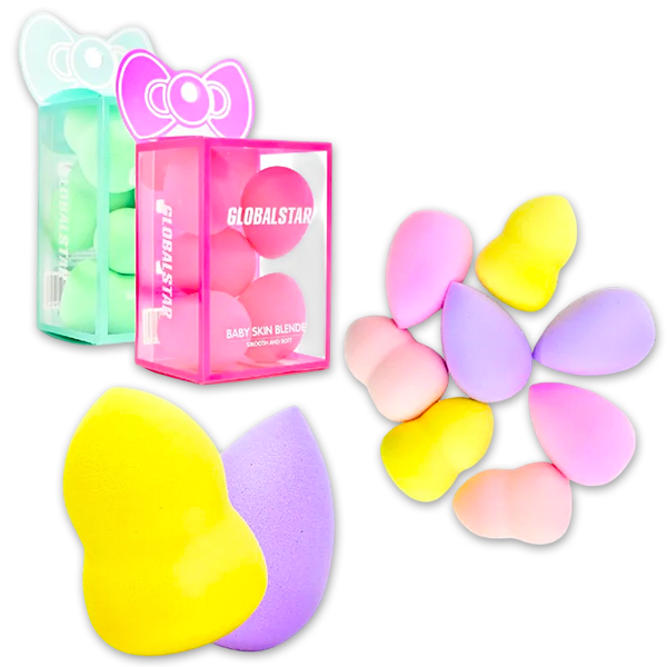 Mini esponjas faciales - Global Star