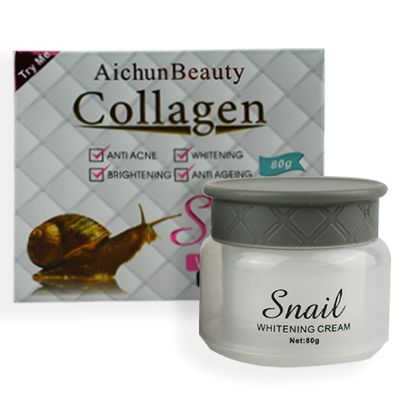 Crema blanqueadora con extracto de colágeno - Ainchun Beauty