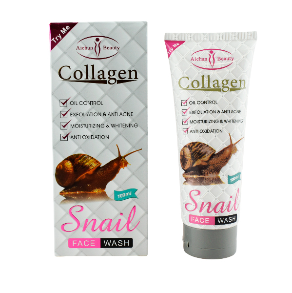 Limpiador facial con extracto de caracol - Aichun Beauty
