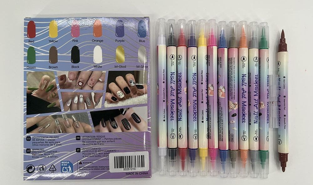 Marcador para diseño de uñas - Nail Art Markeer