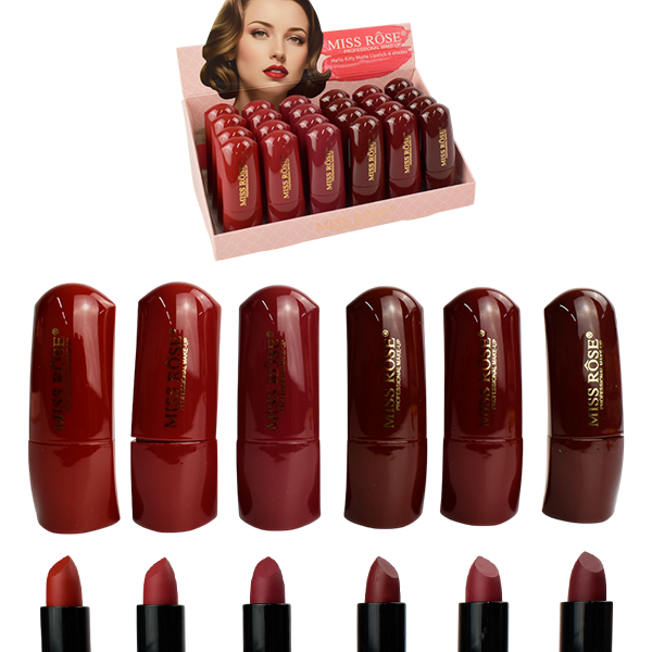 Labiales Miss Rose Matte Presentacion Surtida