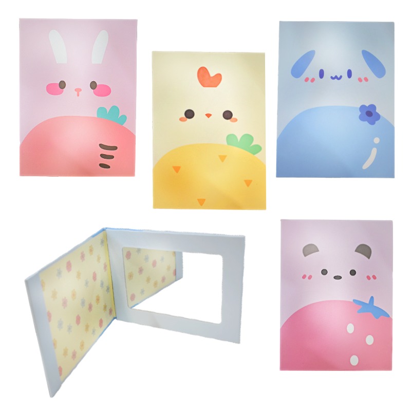 Espejos Plegables Portatiles En Presentación de Rostros de Animales