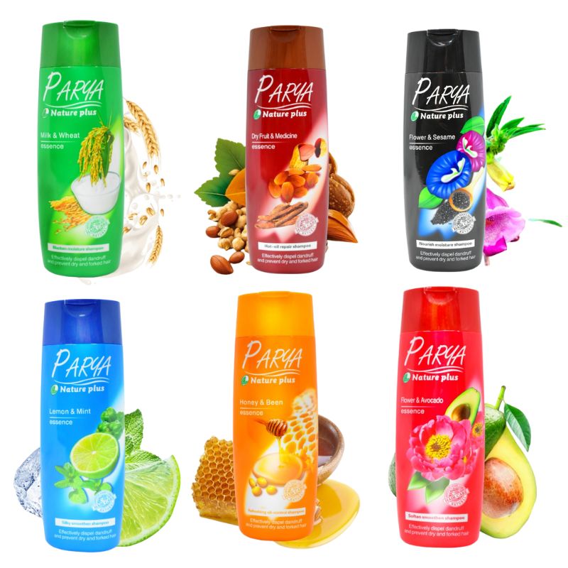 Shampoo Suavizante de Cabello Con Extractos Surtidos