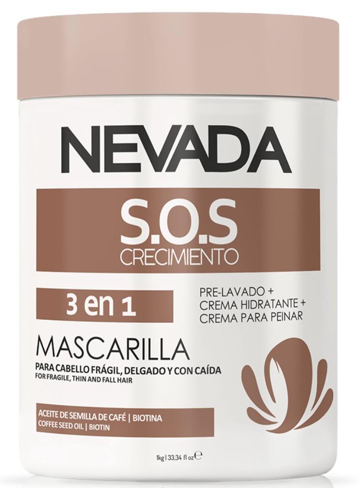 Mascarilla p/cabello crecimiento S.O.S - Nevada