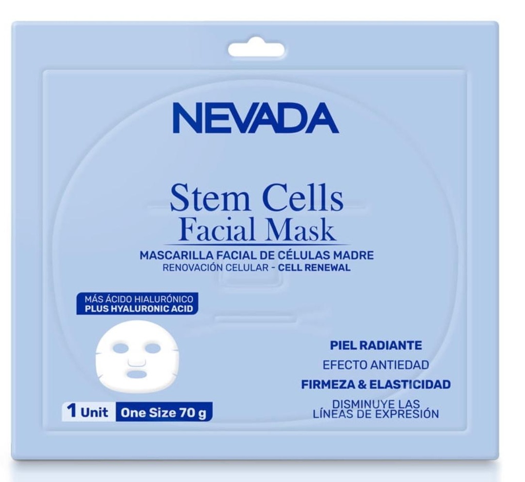 Mascarilla facial con células madre - Nevada