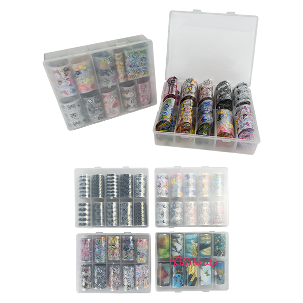 Foil Para Decoracion De Uñas En Estilos Surtidos