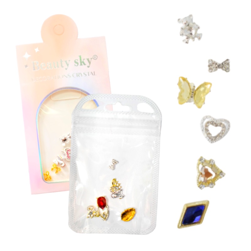 Decoracion Para Uñas Beauty sky Decortaions CrystaL