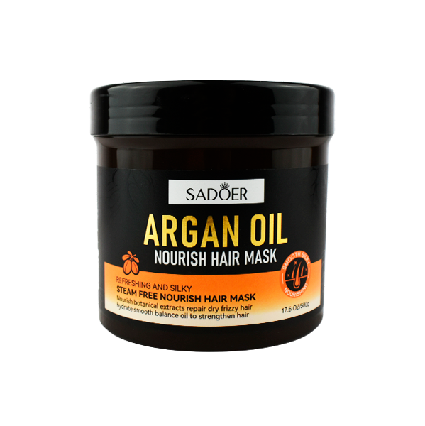 Mascarilla para el cabello con aceite de argan - Sadoer