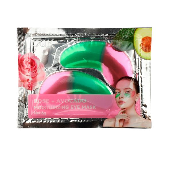 Parche para ojeras con extracto de rosas + aguacate - CQK