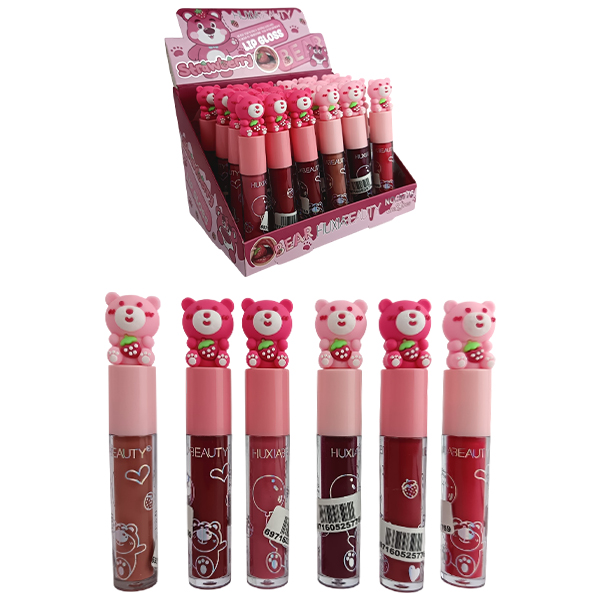 Labial Mate presentación de Oso de Hixiabeauty