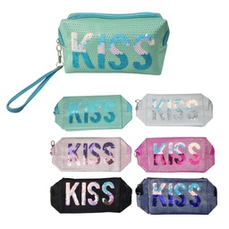 [573052] Cosmetiqueras Colores Surtidos Bordado Kiss