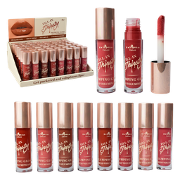 Brillo Voluminizador de Labios con Extracto de vitamina E de Italia Delux