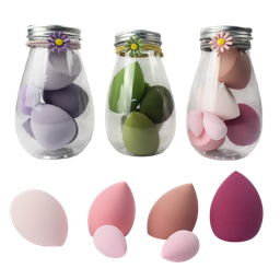 Paquete de esponjas envase forma de Pera 6 pcs en Colores Surtidos