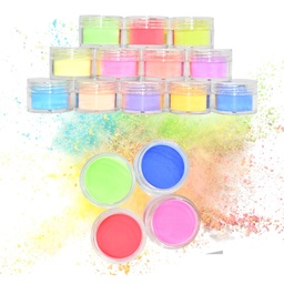 [6202156912877] Acrílico kiss beauty multicolores y colores nude uv gel