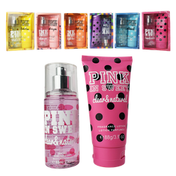 [B0068DOT] Kit de splash y crema - Pink In Sweet
