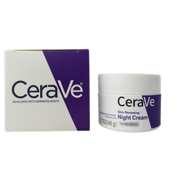 Crema facial de noche 48G. CERAVE caja blanca y morado